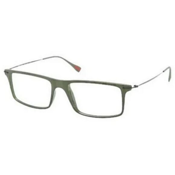 PRADA SPORTS Eyeglasses PS03EV-ROS1O1-51 Size 51/16/rectangular BRAND NEW W CASE